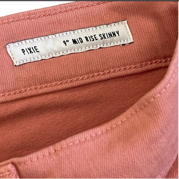 Edwin Pixie 9" Mid Rise Skinny Stretch Jeans in Petal NWT - Picture 3 of 6
